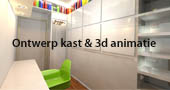 3d impressie studeerkamer