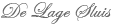 De lagesluis